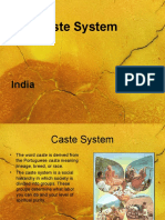 The Caste System: India