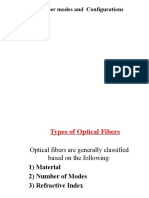  Optical Fiber Modes and Configurations