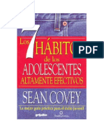 Los 7 Hábitos de Los Adolescentes Altamente Efectivos