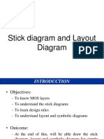 Stick Diagram and Layout Diagram