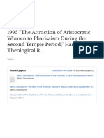 Ilan, T. The Attraction of Aristocratic Women To Pharisaism