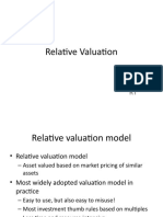 Relative Valuation