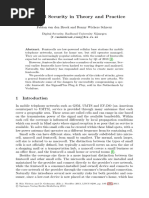 Femtocell Security in Theory and Practice: Abstract. Femtocells Are Low-Powered Cellular Base Stations For Mobile