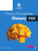 Tok Glossary