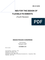 Guidelines For The Design of Flexible Pavements: (Fourth Revision)