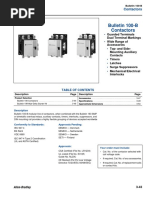 Bulletin 100-B Contactors