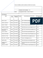 Form 1: Lac Profile: Mary Ann C. Cantileer