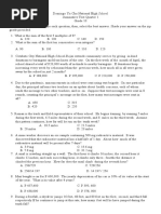 Summative Test Grade 10