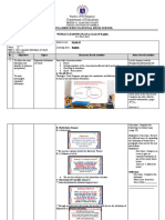 WEEKLY LEARNING PLAN in Grade 10 English