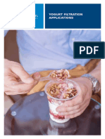 Yogurt Filtration Applications