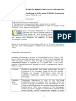 Lesson 1: Definitions of Reality and Tools For Analysis Topic: Analyzing Realities Using SPECSEG Framework