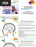 6° Science 21-22 - Cycle 3 - Homework - Cycle 4 - Class 3 - Nervous System