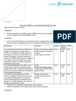 Secuencia Didáctica 11 de Septiembre