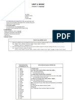 UNIT 3 - Language - Lessonplan