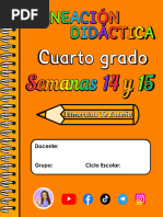 ? 4° S14 S15 PLANEACIÓN DIDÁCTICA ? Esmeralda Te Enseña ?