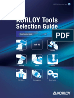 KORLOY Tools Selection Guide