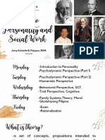 Filipino Personality and Social Work