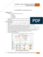 MODULE 2 - MOS AND BiCMOS CIRCUIT DESIGN PROCESS