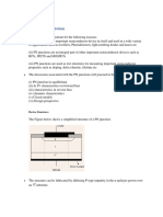 PN Junction in Equilibrium: Device Structure