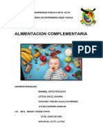 Alimentacion Complementaria