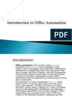 Introduction To Office Automation Unit-1