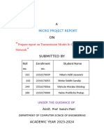 DCC Microproject