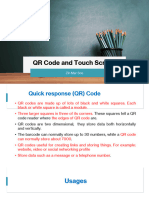 1.1.2 QR Code and Touch Screen