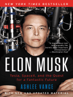 Elon Musk: Tesla, SpaceX, and the Quest for a Fantastic Future