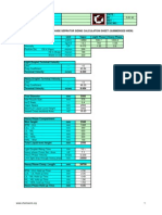 Three Phase Separator Sizing - Submerged Wier