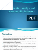 Automobile Industry Analysis