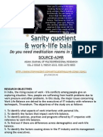 Sanity Quotient