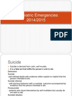 Psychiatric Emergencies