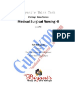 Medical Surgical Nursing - II