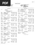 Academic Transcript