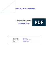 Request For Proposal Template2