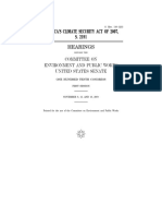 Senate Hearing, 110TH Congress - America's Climate Security Act of 2007, S. 2191