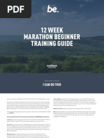 Trainingguide Marathon Beginner12 Week