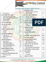 MP Online Rate List