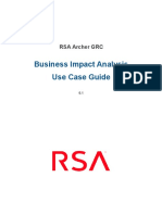 RSAArcher 6.1 Business Impact Analysis Guide