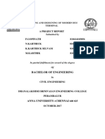 Planning and Designing of Modern Bus Terminal Final