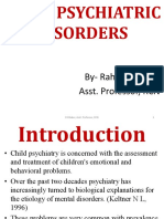 Management of Psychiatric Problem With Child