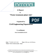 Water Treatment Plant PDF