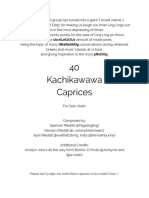 The 40 Kachikawawa Caprices