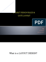 Layout Design Rules & Gate Layout: S.Varun M.Tech (EST)