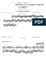 Eflat Clarinet Excerpts PDF