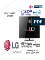 LG 47le8500 Training Manual PDF