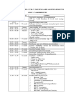 Susunan Acara Pelantikan Dan Pengambilan Sumpah Dokter Proposal