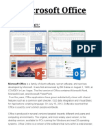 Microsoft Office PDF