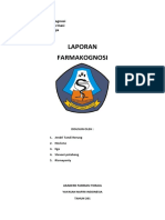 Laporan Farmakognosi Pembuatan Simplisia 