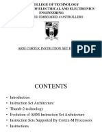 Arm Cortex Instructions